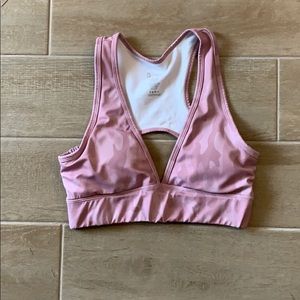 Mauve Camo Sports Bra
